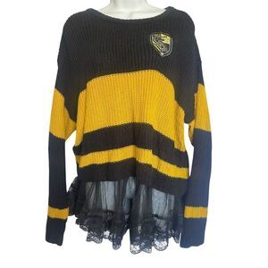 Harry Potter Hufflepuff Knit Sweater